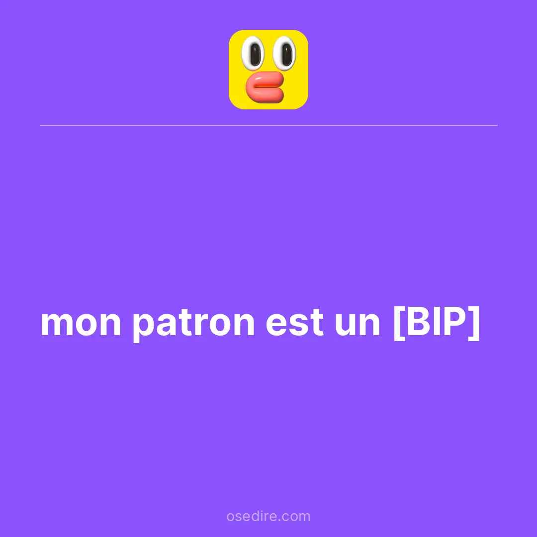 Dire anonyme — Ose Dire