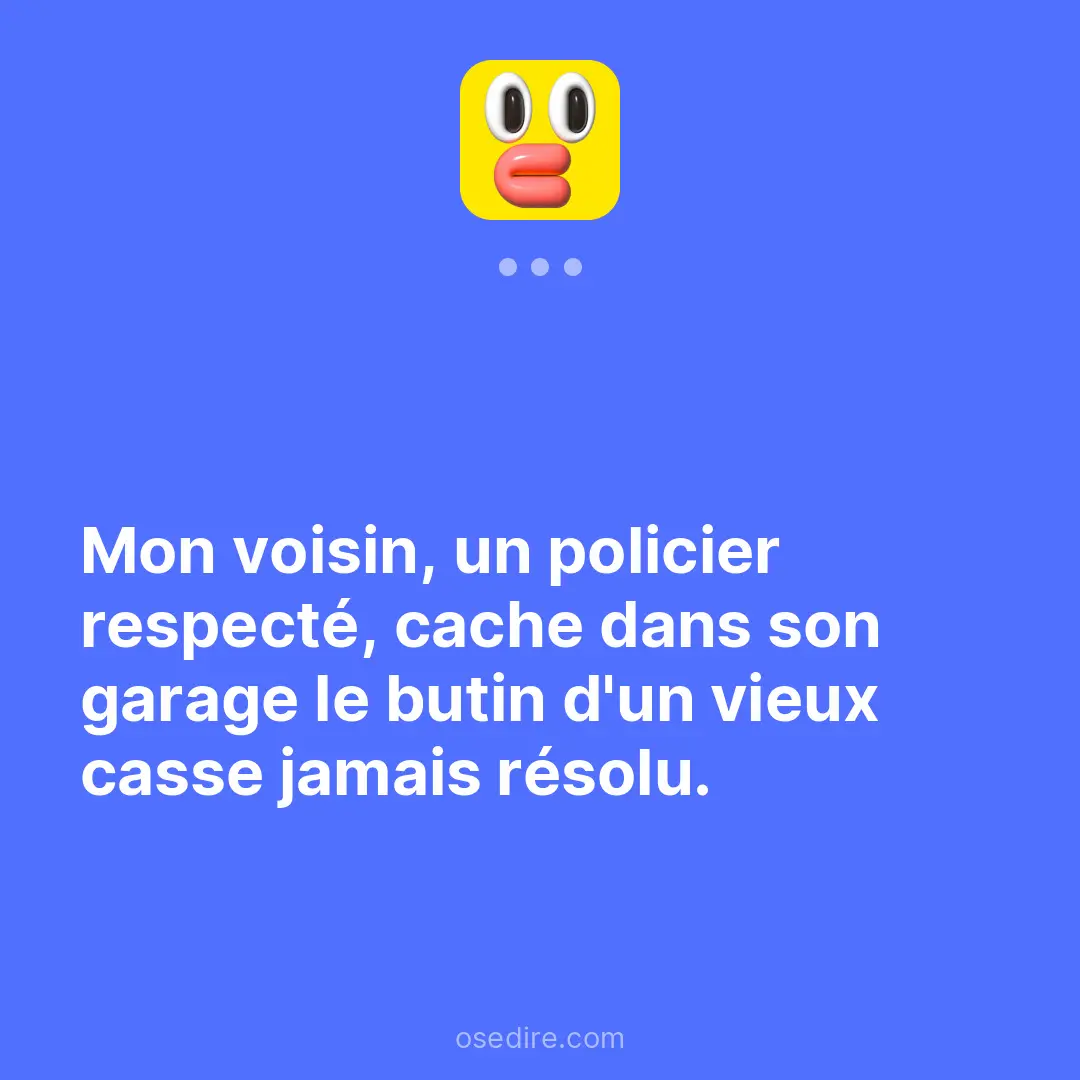 Dire anonyme — Ose Dire