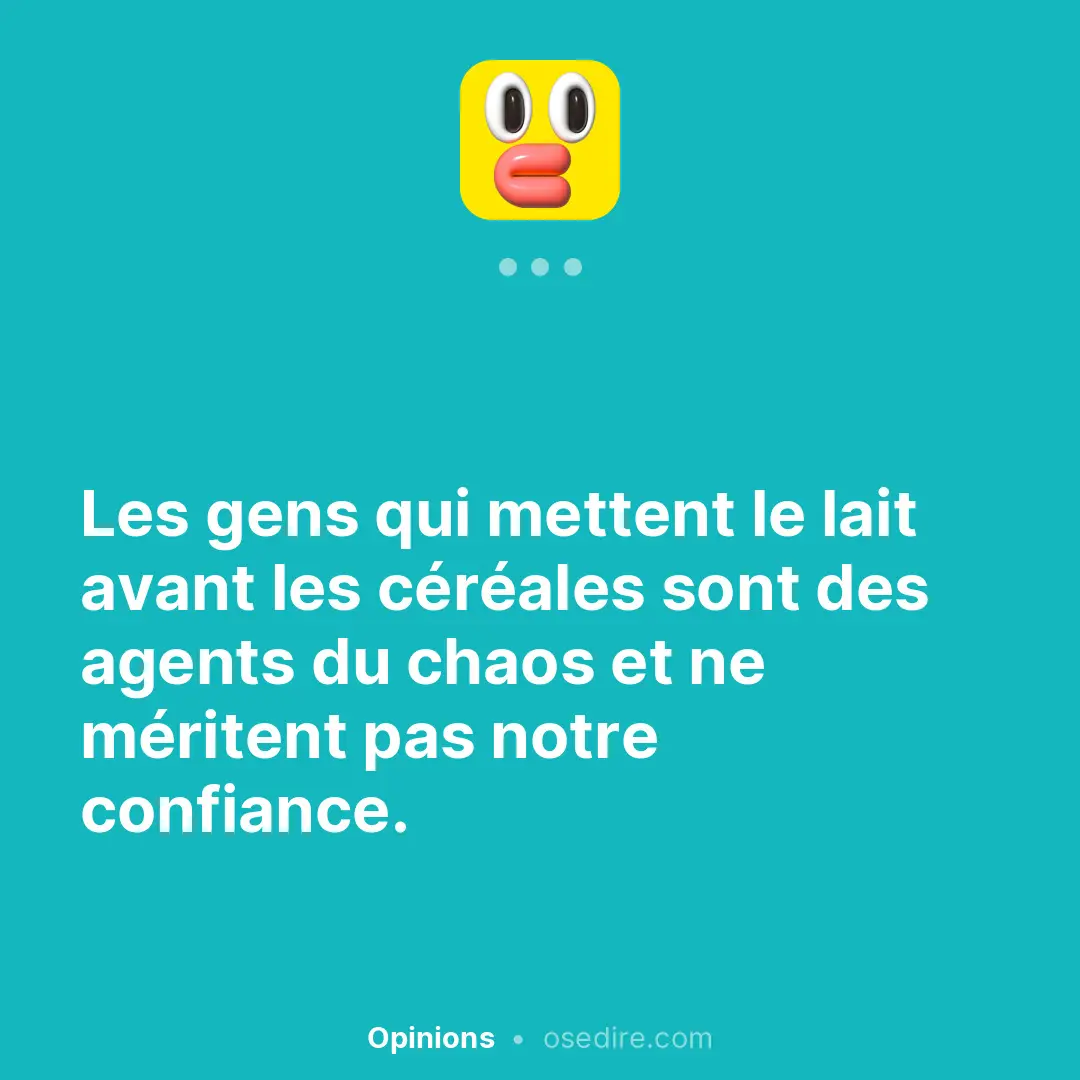 Dire anonyme — Ose Dire