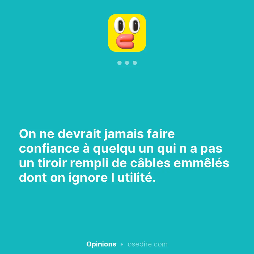 Dire anonyme — Ose Dire