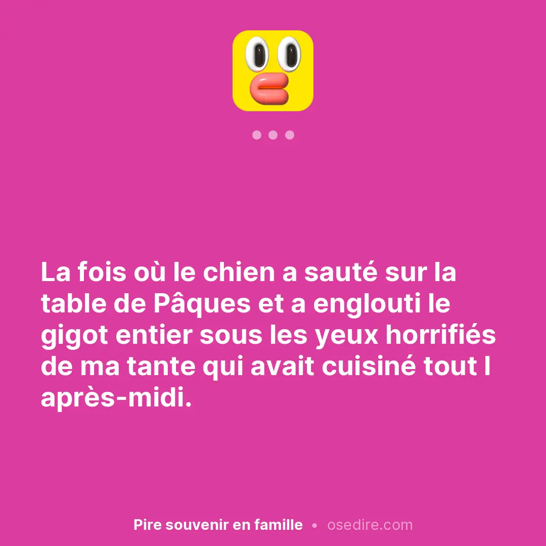 Dire anonyme — Ose Dire