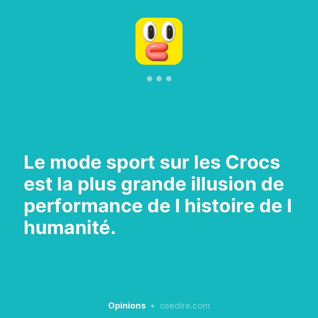 Dire anonyme — Ose Dire