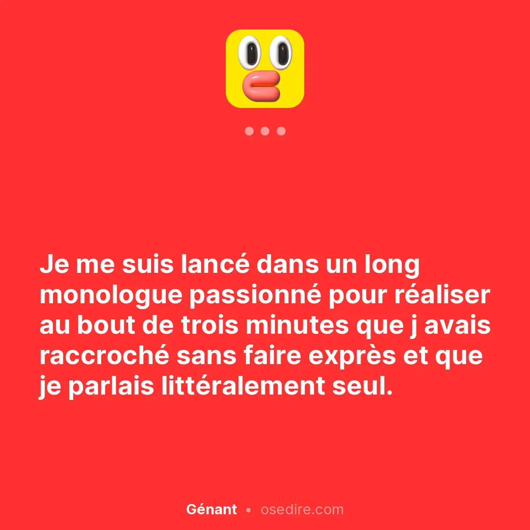 Dire anonyme — Ose Dire