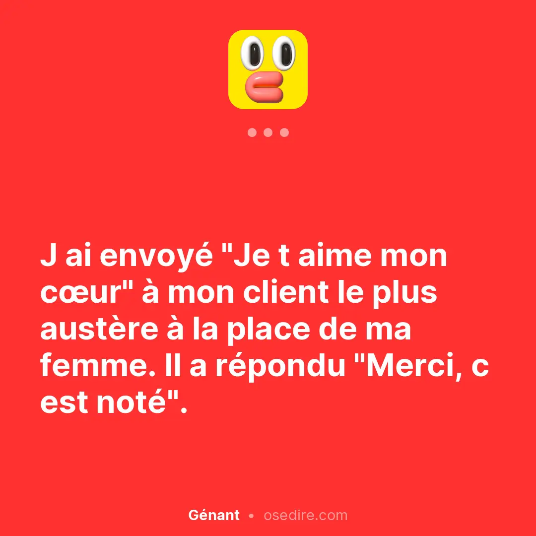Dire anonyme — Ose Dire