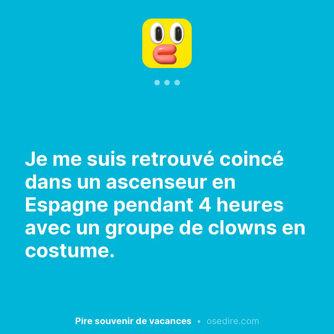 Dire anonyme — Ose Dire