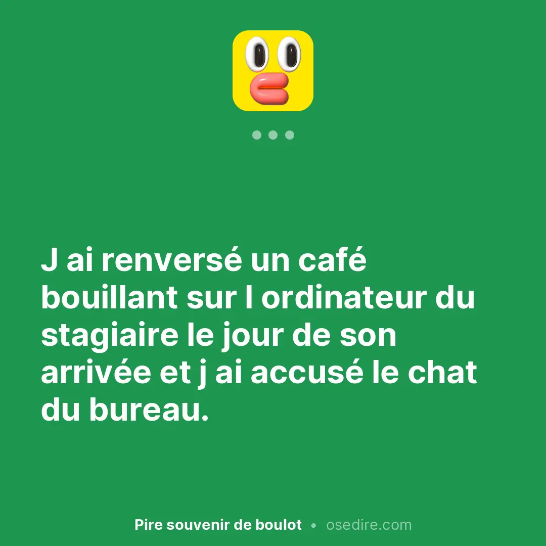 Dire anonyme — Ose Dire